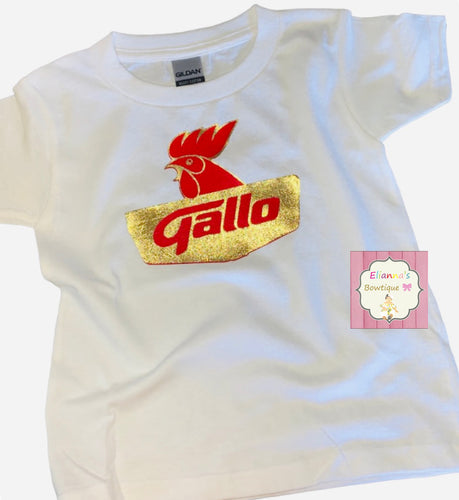 Boys Rooster shirt/gallo/niño/bebe