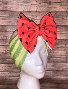 Watermelon headwrap/sandia