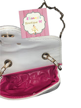 Load image into Gallery viewer, White small girls purse /handbag/bolsa