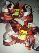 Load image into Gallery viewer, Maruchan/ Salsa Valentina piggy  tails set - Elianna&#39;s Bowtique