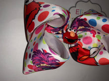 Cargar imagen en el visor de la galería, Elmo sesame street Hair Bow