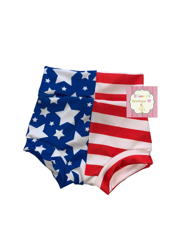 4th of july  bummies/shorts/toddler/ America/stars and stripes