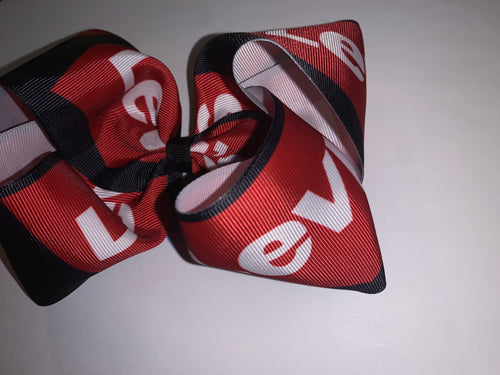 Levis hair bow