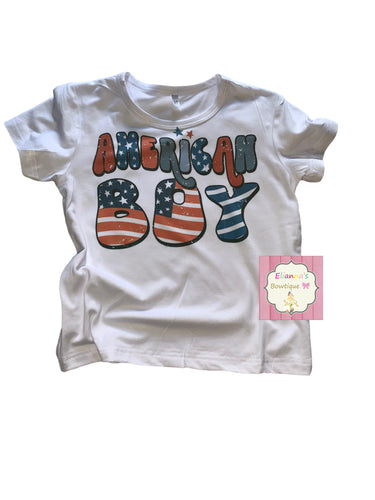 American boy shirt/boys