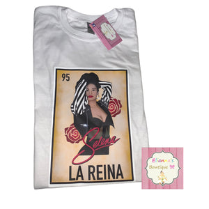 La Reina loteria shirt /selena/adult/kids/clothes