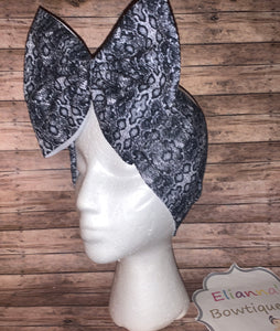 Baby / Toddler snake skin headwrap /headband