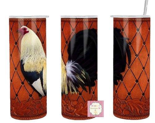 Vaso de Gallo /rooster tumbler cup/