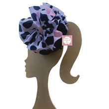 Cargar imagen en el visor de la galería, Cow print Shredded hair bow/ vaca /cow