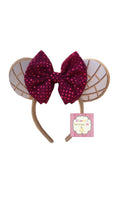 Cargar imagen en el visor de la galería, Concha headband Ears /Minnie Mouse ears