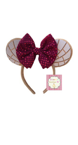 Concha headband Ears /Minnie Mouse ears