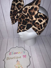 Load image into Gallery viewer, Cheetha leopard baby headband / headwrap - Elianna&#39;s Bowtique