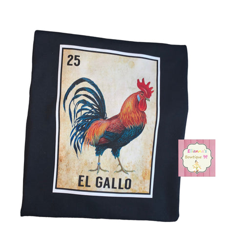 El gallo loteria shirt / unisex/rooster