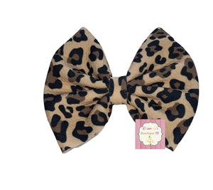 Cheetha print headwrap/ leopard