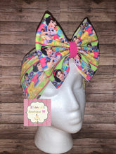 Load image into Gallery viewer, Baby Snow white headwrap/ blanca nieves