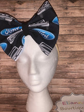 Cargar imagen en el visor de la galería, Baby/toddler Truck Ford nylon headband/