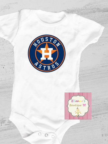 Houston Astros shirt/baby/adult