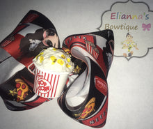 Load image into Gallery viewer, Netflix popcorn Hair Bow