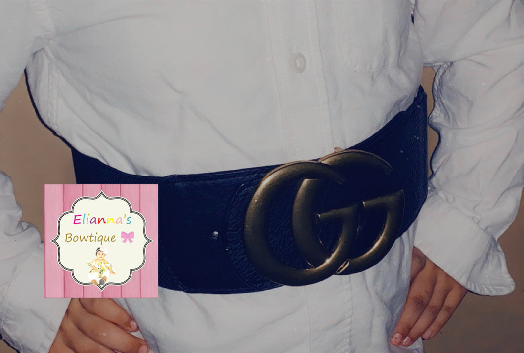 BlackG waist belt/ toddler/youth /adult/adjustable/belts/cintos