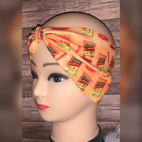 Adult hot cheetos headwrap/headband// Diadema para Adulto