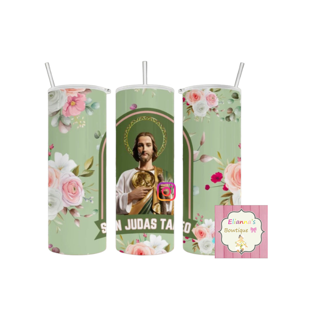 San Judas Tadeo tumbler/ San Judas