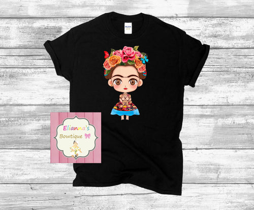 Frida Kahlo shirt /adult/kids/clothes