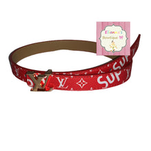 Cargar imagen en el visor de la galería, Red belt /unisex /baby / toddler/belts