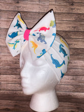 Load image into Gallery viewer, Baby Dinosaur headband /headwrap / Dino - Elianna&#39;s Bowtique