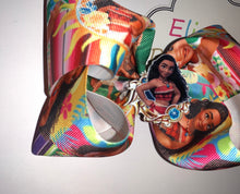 Load image into Gallery viewer, Moana Hair Bow / Moños - Elianna&#39;s Bowtique