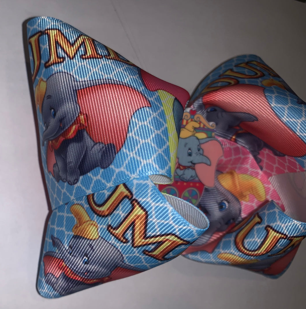 Dumbo Hair bow/elephant